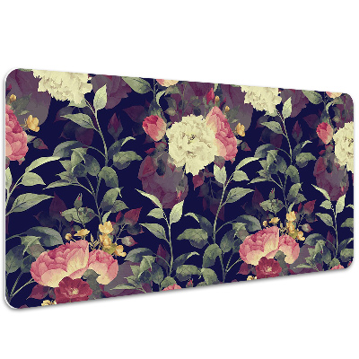 Full desk mat Vintage flowers