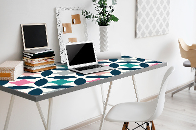 Full desk pad Pastel retro pattern