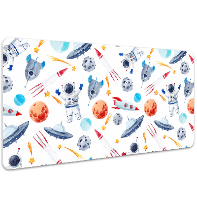 Large desk mat for children Astronaut