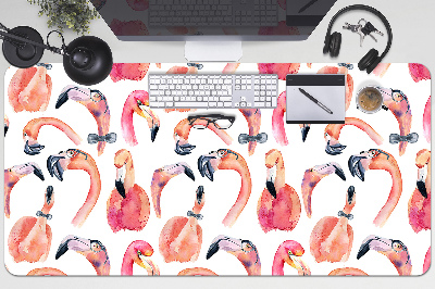 Full desk protector crazy Flamingos