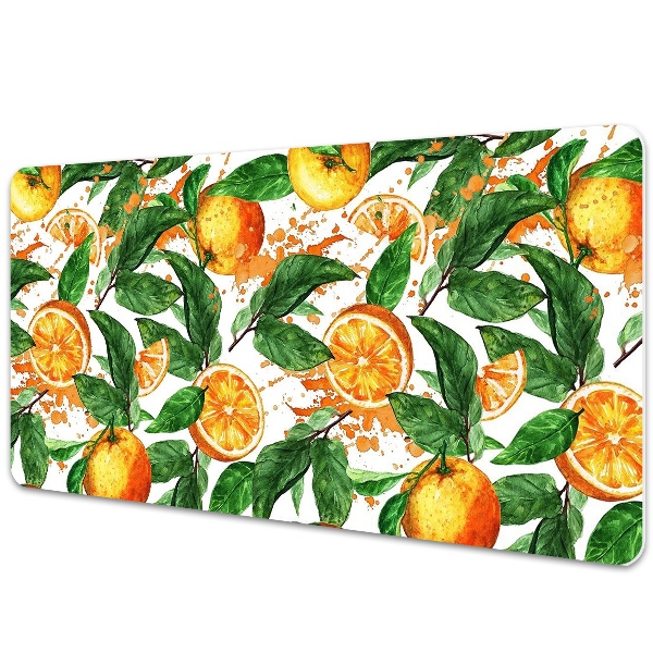 Large desk mat for children Oranges