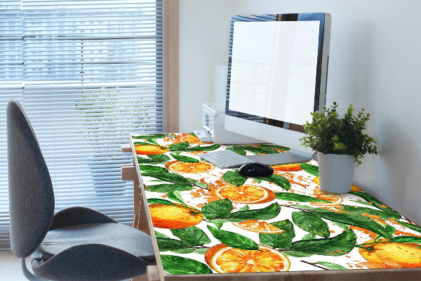 Large desk mat for children Oranges