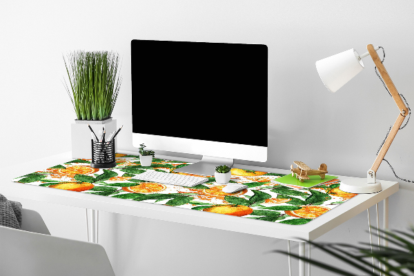 Large desk mat for children Oranges