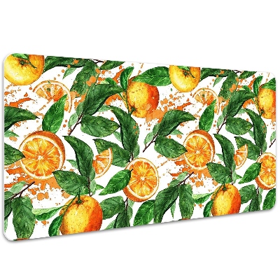 Large desk mat for children Oranges
