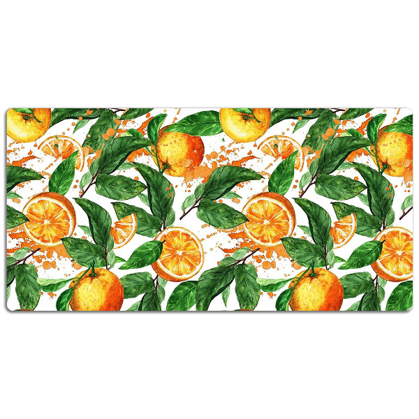 Large desk mat for children Oranges