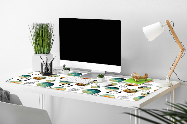 Full desk protector galactic pattern