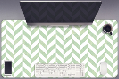 Full desk mat Herringbone pattern