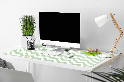 Full desk mat Herringbone pattern