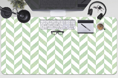 Full desk mat Herringbone pattern