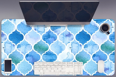 Desk pad Moroccan pattern