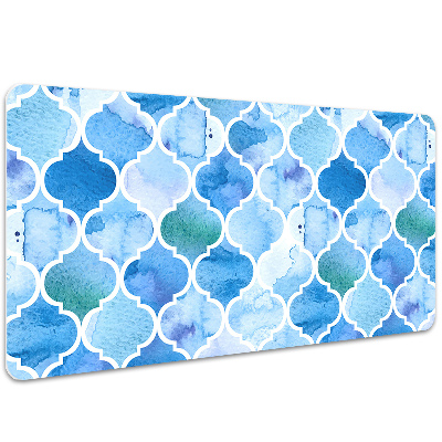 Desk pad Moroccan pattern