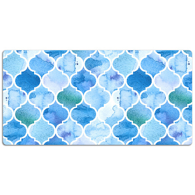 Desk pad Moroccan pattern