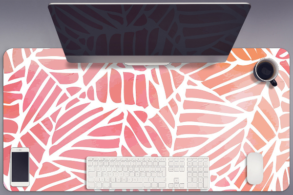 Desk pad green pineapples