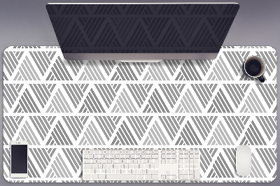 Desk pad Triangles pattern