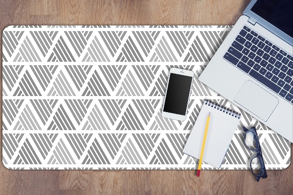 Desk pad Triangles pattern