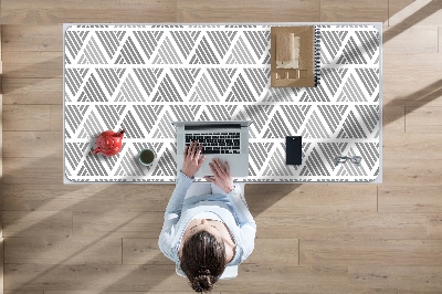 Desk pad Triangles pattern