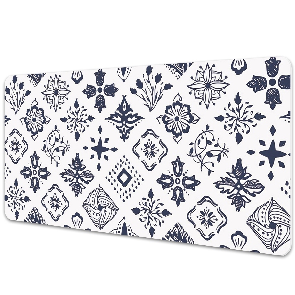 Desk pad Moroccan pattern