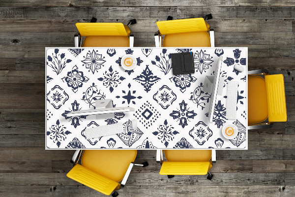 Desk pad Moroccan pattern
