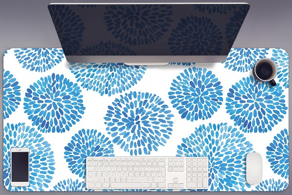 Large desk mat table protector Japanese pattern
