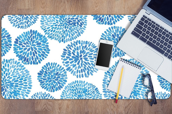Large desk mat table protector Japanese pattern