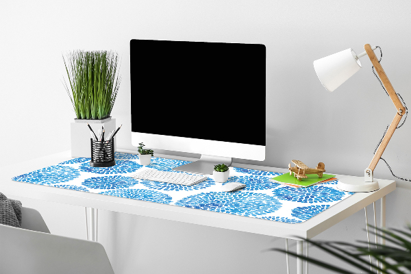 Large desk mat table protector Japanese pattern