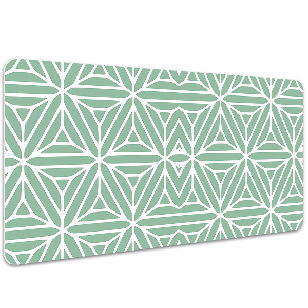Full desk protector geometric shapes