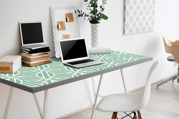 Full desk protector geometric shapes
