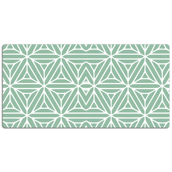 Full desk protector geometric shapes
