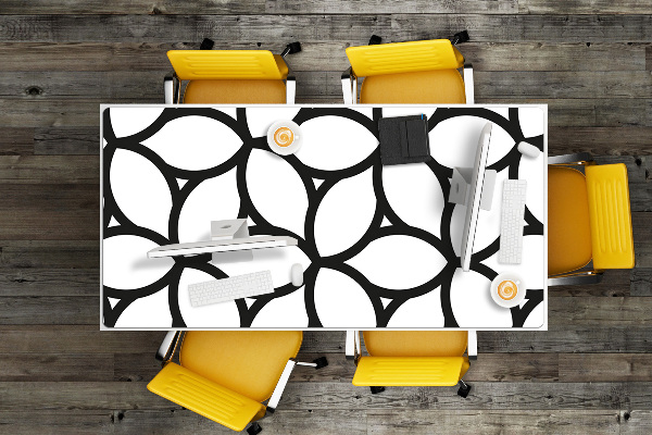 Full desk protector geometric Shapes