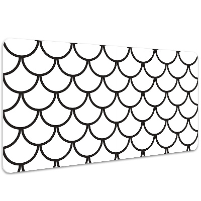 Full desk pad Fish scale pattern