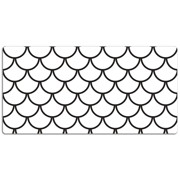Full desk pad Fish scale pattern