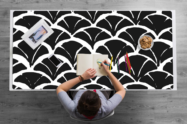 Desk pad oriental pattern