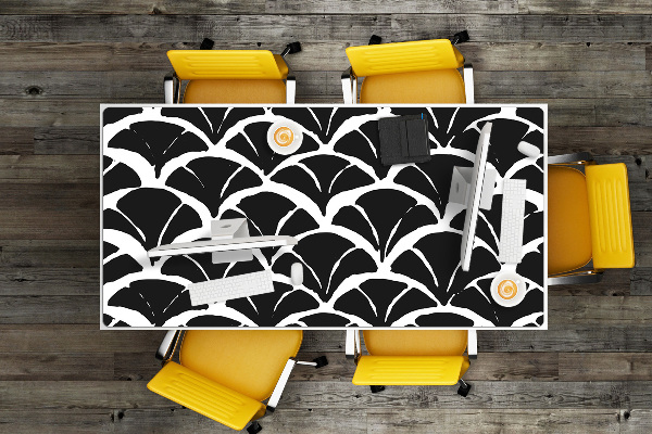Desk pad oriental pattern