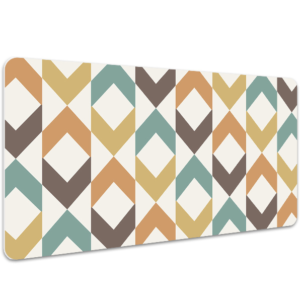 Full desk mat retro shapes