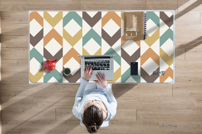 Full desk mat retro shapes