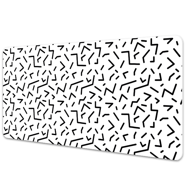 Full desk pad geometric pattern