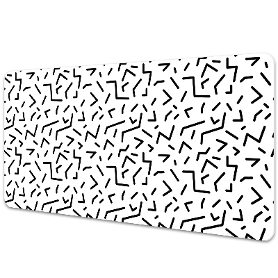 Full desk pad geometric pattern