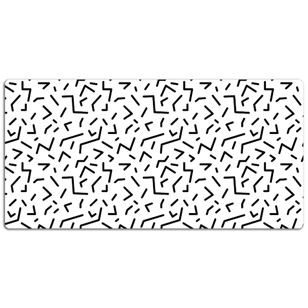Full desk pad geometric pattern