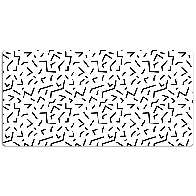 Full desk pad geometric pattern