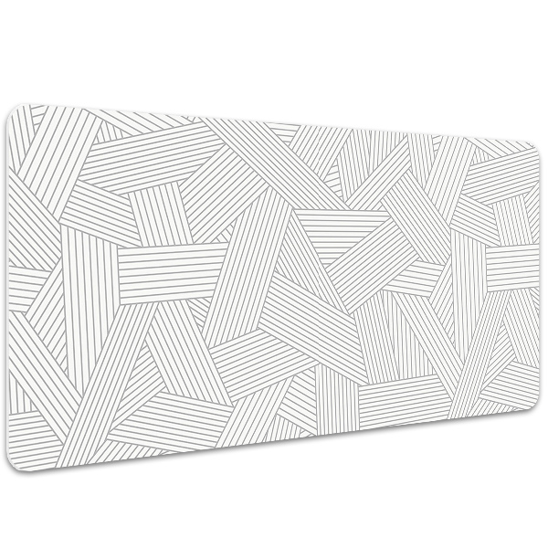 Large desk mat table protector pattern ornament