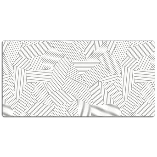 Large desk mat table protector pattern ornament