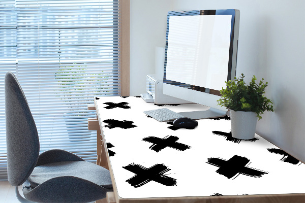 Full desk protector X brush strokes