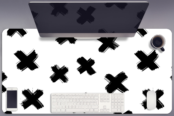 Full desk protector X brush strokes