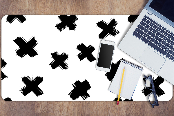 Full desk protector X brush strokes