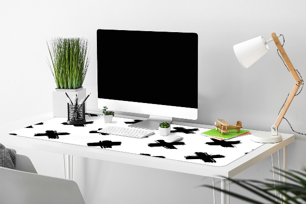 Full desk protector X brush strokes
