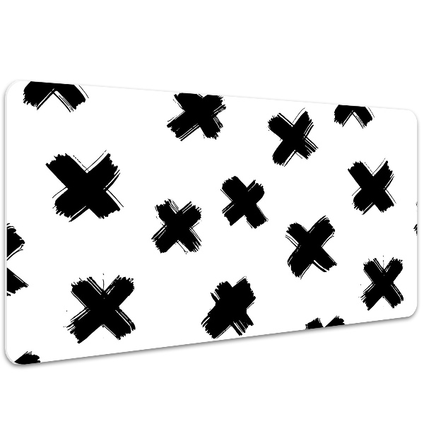 Full desk protector X brush strokes