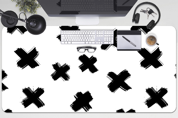 Full desk protector X brush strokes