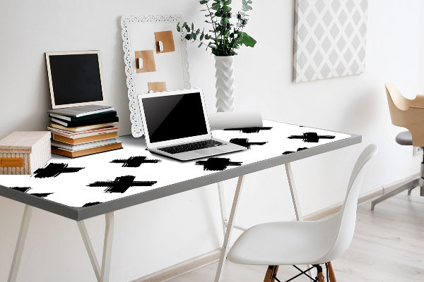 Full desk protector X brush strokes