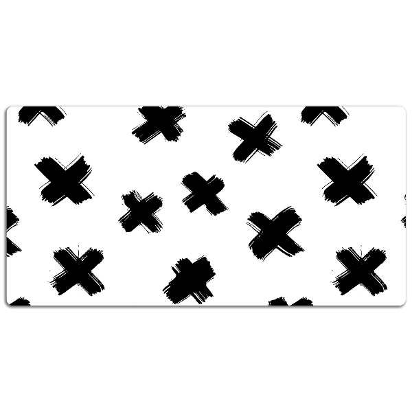 Full desk protector X brush strokes