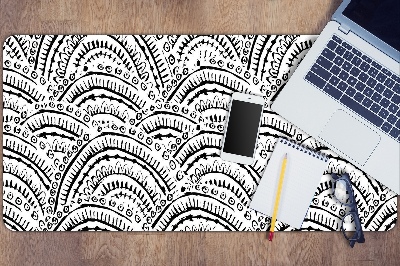 Full desk pad abstract pattern